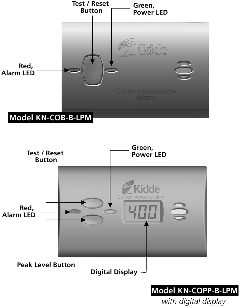 Kidde - KN-COB-B-LPM - Tuotteen ominaisuudet Tuotteen ominaisuudet