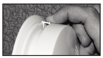 Kidde - i4618AC - Smoke Alarm Tamper Resist Feature - Step 2 Smoke Alarm Tamper Resist Feature - Step 2