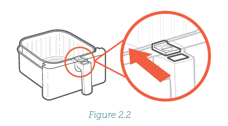 COSORI - Premium CP358-AF Series - Sfaturi pentru coș - Pasul 1 Sfaturi pentru coș - Pasul 1