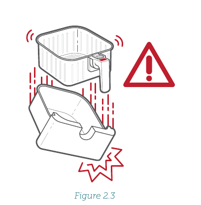 COSORI - Premium CP358-AF Series - Sfaturi pentru coș - Pasul 2 Sfaturi pentru coș - Pasul 2