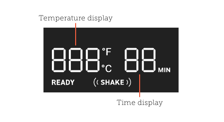 COSORI - Premium CP358-AF Series - Afișaj Afișaj