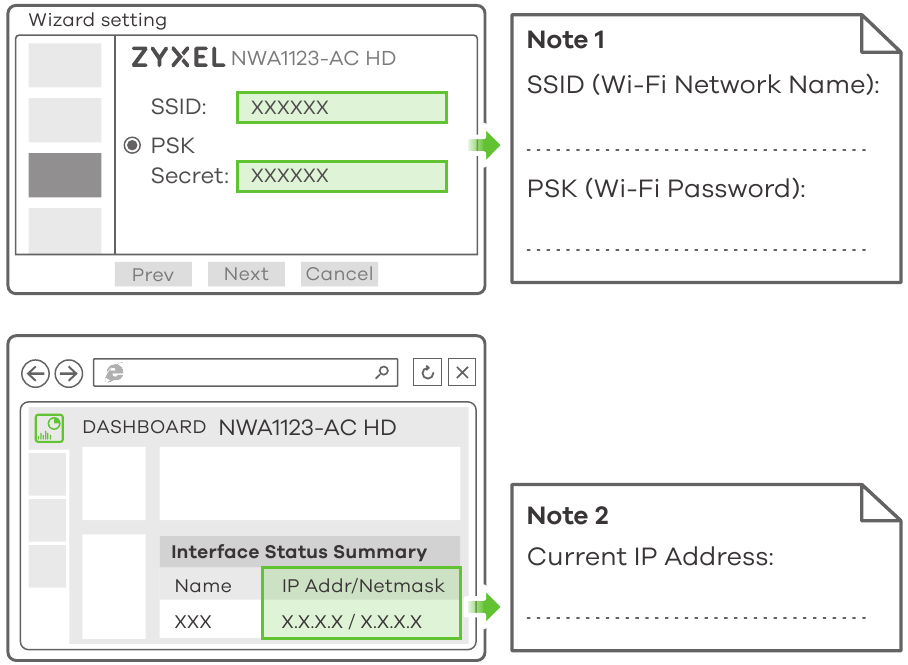 Zyxel - NWA1123-AC HD - Samostalna konfiguracija - Korak 3 Samostalna konfiguracija - Korak 3
