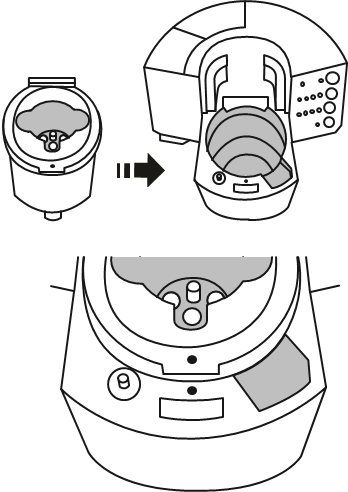NuWave - BruHub - Tekli Porsiyon Yerleştirme Aparatı Tekli Porsiyon Yerleştirme Aparatı