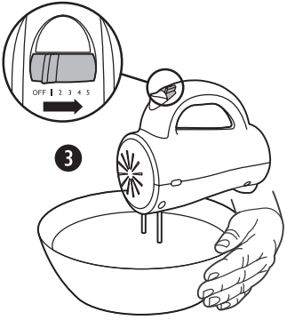 Breville - VFP068 - korištenje uređaja - Korak 2 - Postavite brzinu korištenje uređaja - Korak 2 - Postavite brzinu