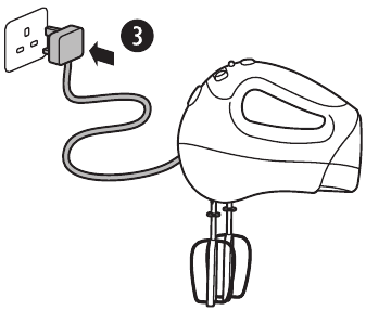 Breville - SHM2 - įrenginio naudojimas rankomis - 1 žingsnis įrenginio naudojimas rankomis - 1 žingsnis