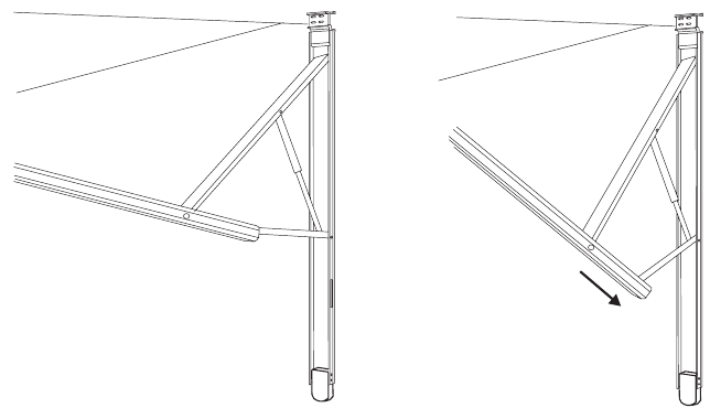 Dometic - A&E WeatherPRO - TO CLOSE AWNING - Step 1 TO CLOSE AWNING - Step 1