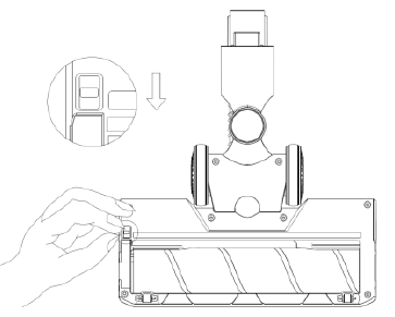 Kalorik - HUVI S1 - POL CHO'TKASINI TOZALASH POL CHO'TKASINI TOZALASH