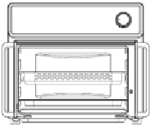 Position de l'accessoire pour Friture à air
