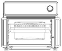 Position de l'accessoire pour Friture à air rapide