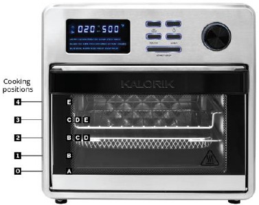 Kalorik - MAXX AFO 50932 AMZ - MAHSULOT VA QISMLAR - Pishirish pozitsiyalari MAHSULOT VA QISMLAR - Pishirish pozitsiyalari