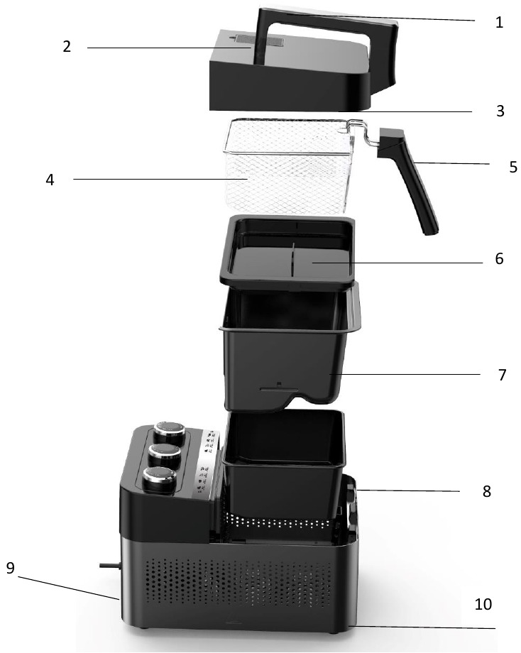 Kalorik - FT 45417 BK - PARTS DESCRIPTION - Part 1 PARTS DESCRIPTION - Part 1