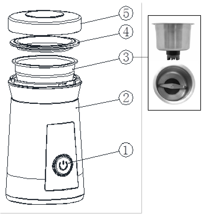 Kalorik - CG 44047 - PARTS DESCRIPTION PARTS DESCRIPTION
