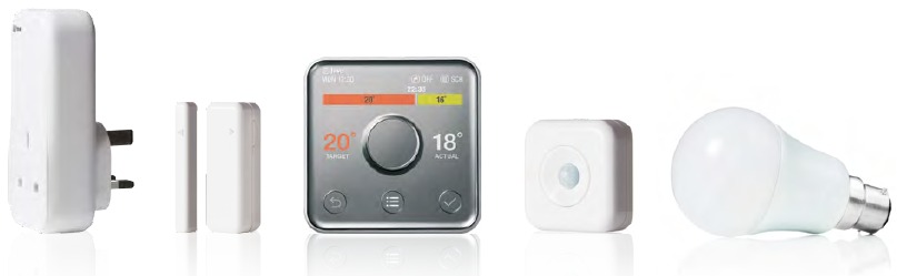 Hive - Hub - Dalys, valdomos jūsų įrenginio Dalys, valdomos jūsų įrenginio