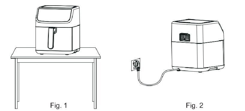 Comfee - CFY55T6ABB - Ettevalmistustööd - Samm 1 Ettevalmistustööd - Samm 1