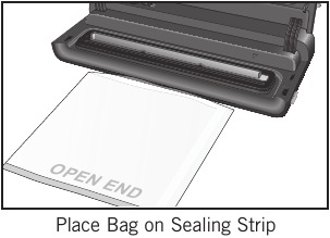 FoodSaver - VS0100 Series - Membuat Kantong FoodSaver - Langkah 1 Membuat Kantong FoodSaver - Langkah 1