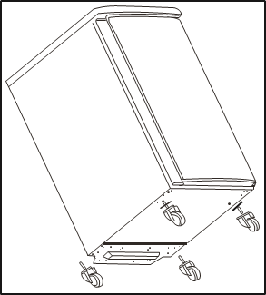 Danby - DKC054A9SLDB - UDHËZIME PËR INSTALIMIN E RRROTAVE UDHËZIME PËR INSTALIMIN E RRROTAVE