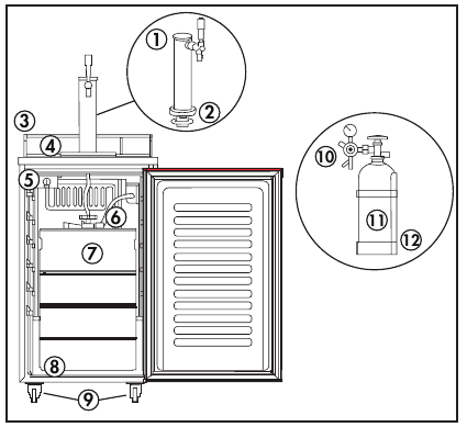Danby - DKC054A9SLDB - TIPARET TIPARET