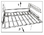 Polc eltávolítása és visszahelyezése