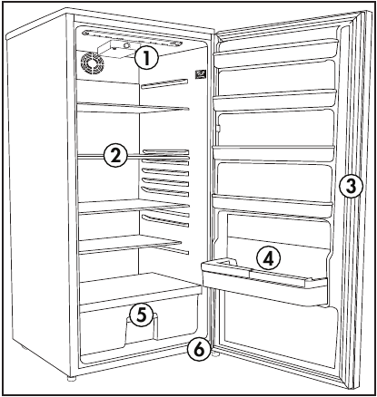 Danby - DAR110A2LDB - FEATURES FEATURES