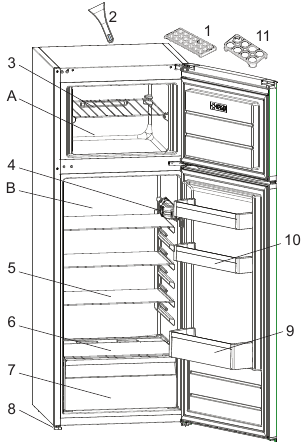 Danby - DPF074V1WDB-6 - CECHY CECHY
