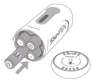 SteriPEN - Classic 3 - PRŮVODCE BATERIEMI PRŮVODCE BATERIEMI