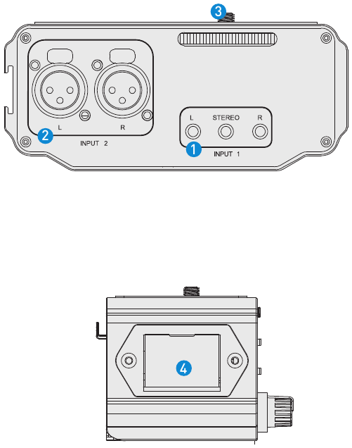 Saramonic - SR-PAX2 - Muundo wa Bidhaa - Sehemu ya 1 Muundo wa Bidhaa - Sehemu ya 1