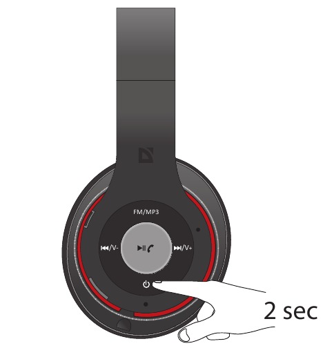 Defender - FreeMotion B570 - UKLJUČIVANJE / ISKLJUČIVANJE UKLJUČIVANJE / ISKLJUČIVANJE