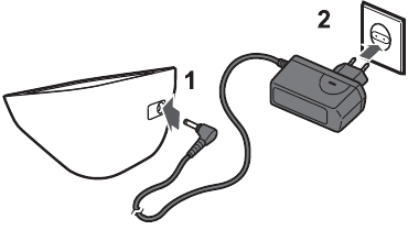 Omron - M3 Comfort - Používanie voliteľného sieťového adaptéra Používanie voliteľného sieťového adaptéra