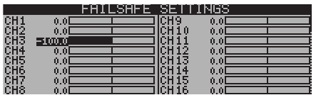 FrSky - ACCST Taranis X9E - NASTAVITVE ODPORNOSTI NASTAVITVE ODPORNOSTI