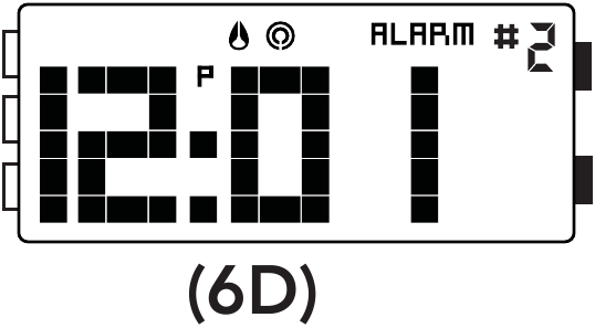 NIXON - THE DICTATOR - Alarm Setting - Step 4 Alarm Setting - Step 4