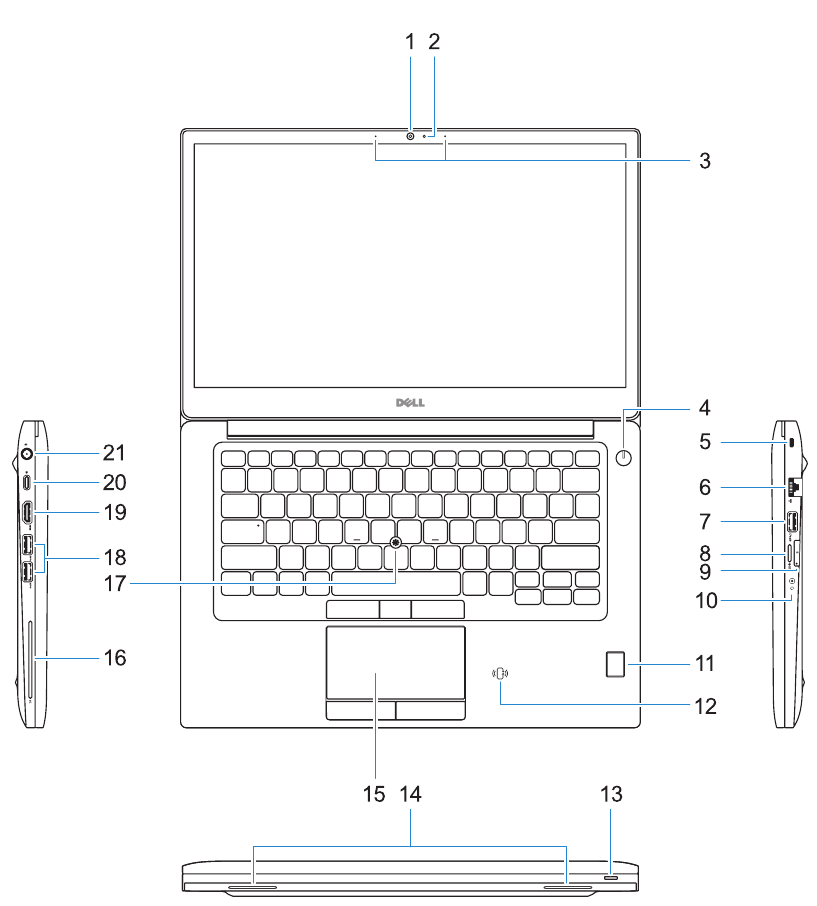 Dell - Latitude 7480 - Características - Parte 1 Características - Parte 1