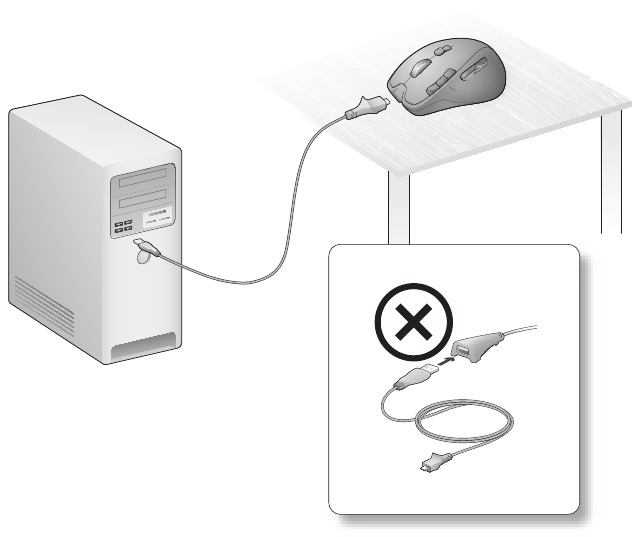 Logitech - G700 - Reîncărcarea unității Reîncărcarea unității