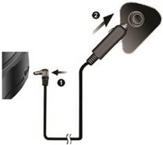 Whistler - Z-31R - Power Cord Connection Power Cord Connection