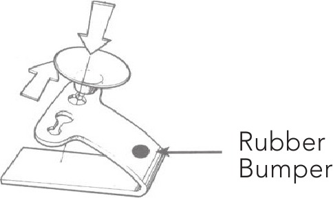 Whistler - Z-31R - Rubber Bumpers Rubber Bumpers