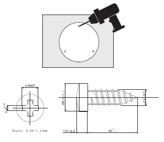 TP-Link - Tapo C310 - Monter dit kamera - Trin 1 - Bor huller Monter dit kamera - Trin 1 - Bor huller