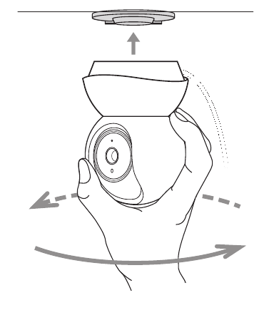 TP-Link - Tapo C210 - Monteringsinstruktioner - Trin 3 Monteringsinstruktioner - Trin 3