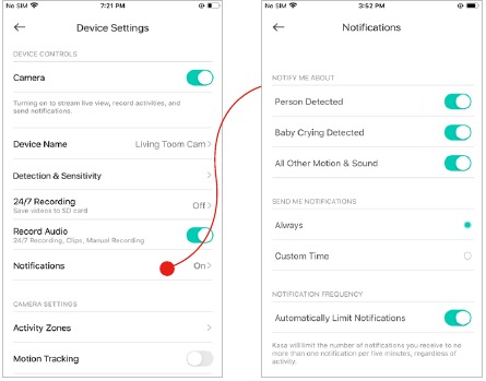TP-Link - KC410S - Manage Device Settings - Step 4 Manage Device Settings - Step 4