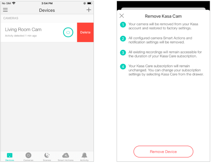 TP-Link - KC410S - Reset Your Device - Method 1 Reset Your Device - Method 1