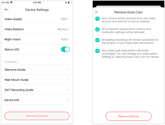 TP-Link - KC410S - Reset Your Device - Method 2 Reset Your Device - Method 2