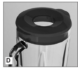 Ajout d'ingrédients par l'ouverture du bouchon de couvercle