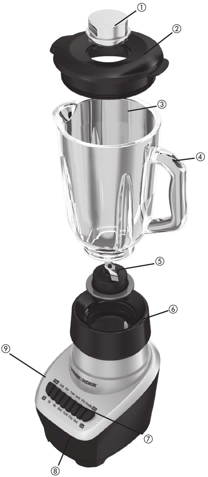 Black & Decker - FUSIONBLADE BL1120 - Vue d'ensemble Vue d'ensemble