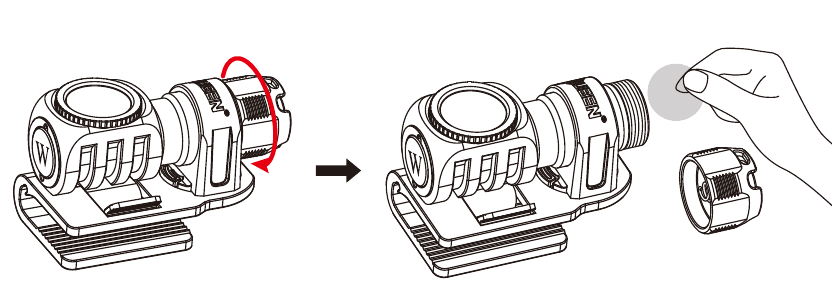 WUBEN - H5 - Installation - Étape 1 - Retirer la plaque isolante avant utilisation Installation - Étape 1 - Retirer la plaque isolante avant utilisation