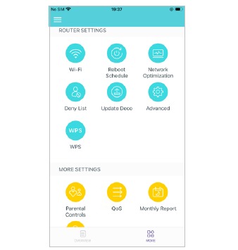 TP-Link - Deco S4 - Dashibodi - Hatua ya 2 Dashibodi - Hatua ya 2