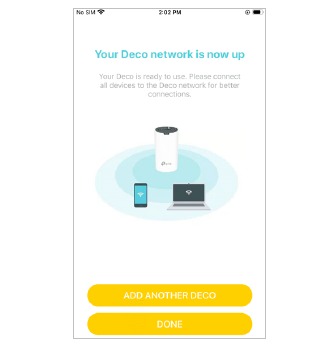 TP-Link - Deco S4 - Sanidi Deco Yako - Hatua ya 9 Sanidi Deco Yako - Hatua ya 9