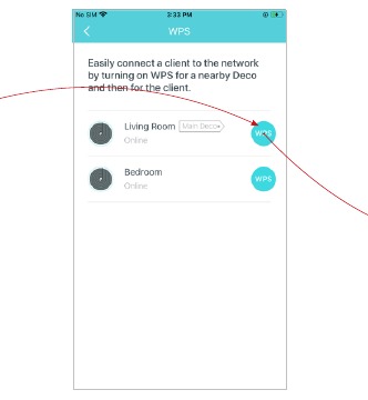 TP-Link - Deco S4 - WPS - Hatua ya 2 WPS - Hatua ya 2