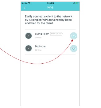 TP-Link - Deco S4 - WPS - Hatua ya 3 WPS - Hatua ya 3