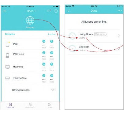 TP-Link - Deco X95 - Verificați starea Deco - Pasul 1 Verificați starea Deco - Pasul 1