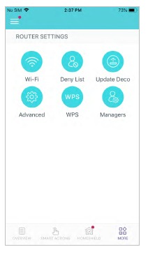 TP-Link - Deco X95 - Manageri - Pasul 1 Manageri - Pasul 1