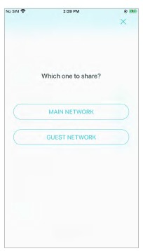 TP-Link - Deco X95 - Setări Wi-Fi - Scuturați pentru a partaja rețeaua dvs. Setări Wi-Fi - Scuturați pentru a partaja rețeaua dvs.