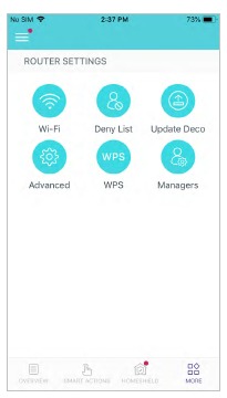 TP-Link - Deco X95 - WPS - Pasul 1 WPS - Pasul 1